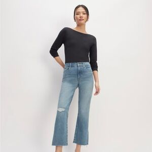 Everlane kick bootcut jeans size 28 NWT